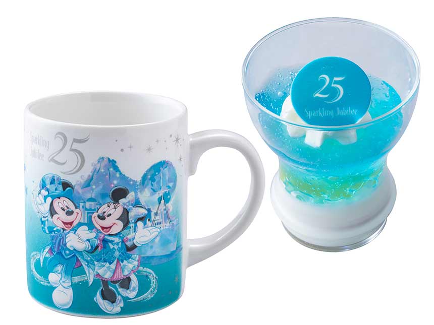 TDR - Tokyo DisneySea 25th Anniversary "Sparkling Jubilee" x Souvenir Mug (Release Date: Apr 8, 2026)