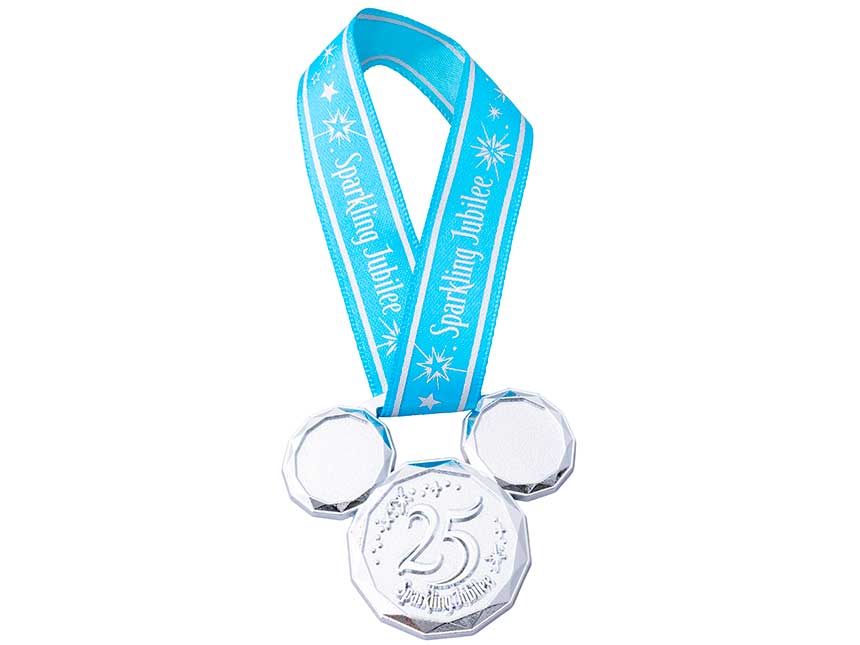 TDR - Tokyo DisneySea 25th Anniversary "Sparkling Jubilee" x Souvenior Medal (Release Date: Apr 8, 2026)