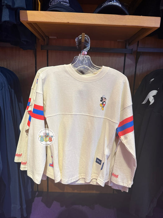 DLR/WDW - Spirit Jersey Mickey Disneyland 1955 Cream Pullover (Kids)