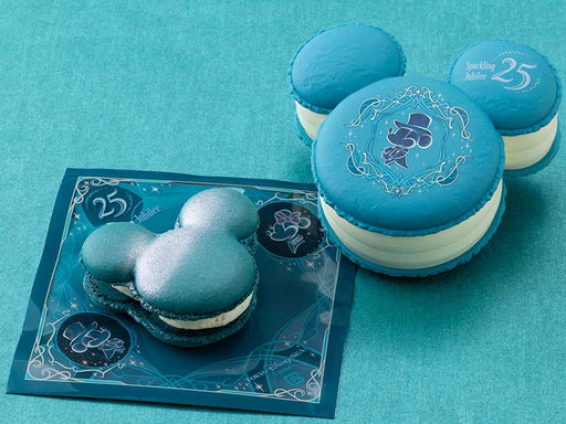 TDR - Tokyo DisneySea 25th Anniversary "Sparkling Jubilee" x Souvenior Mickey Mouse Head Shaped Mcaroon Mofit Case (Release Date: Apr 8, 2026)