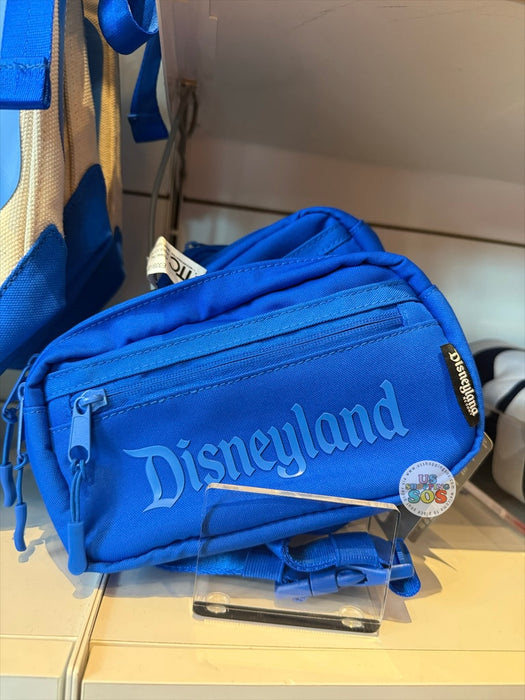 DLR/WDW - Logo Mania 2026 Last Day of Trip Blues - Cobalt Blue Park Logo Headband Friendly Fanny Pack