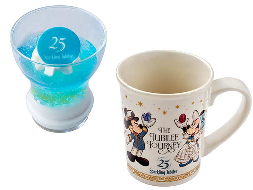 TDR - Tokyo DisneySea 25th Anniversary "The Jubilee Journey" x Mickey & Minnie Mouse Souvenir Mug (Release Date: May 25, 2026)