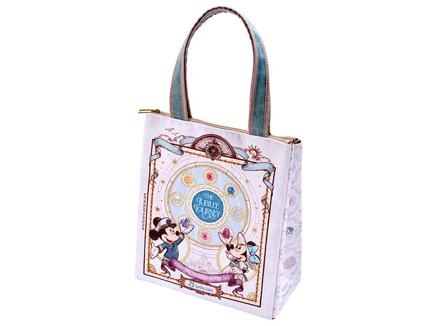 TDR - Tokyo DisneySea 25th Anniversary "The Jubilee Journey" x Mickey & Minnie Mouse Insulated Lunch Bag (Release Date: May 25, 2026)
