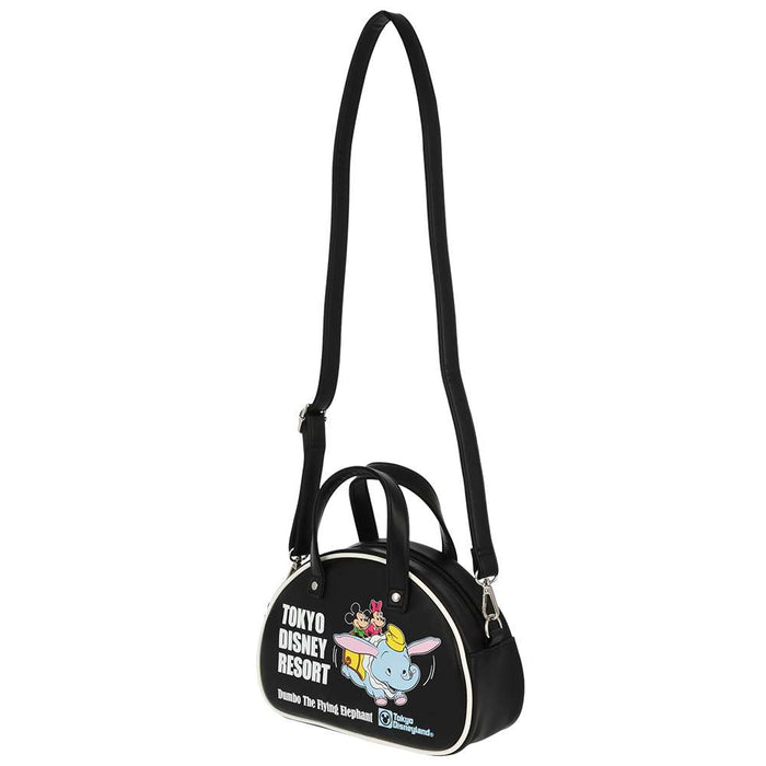 TDR - Retro Mickey & Minnie Mouse Riding Dumbo Attraction Shoulder Bag