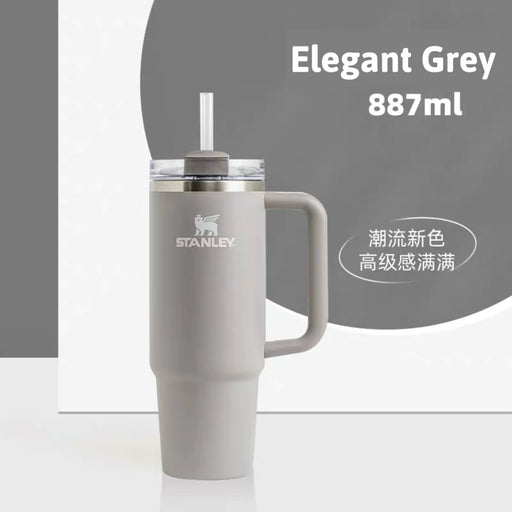 Stanley China - The Quencher H2.0 Tumbler 887ml/30oz Elegant Grey