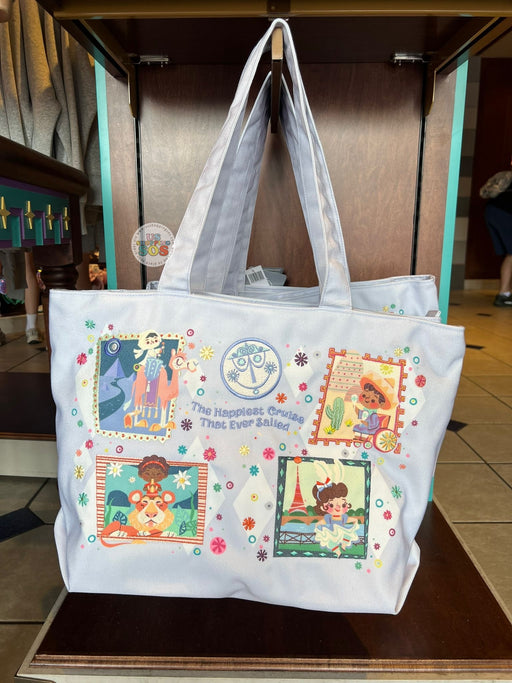 DLR/WDW - It's Small World Canvas Tote Bag