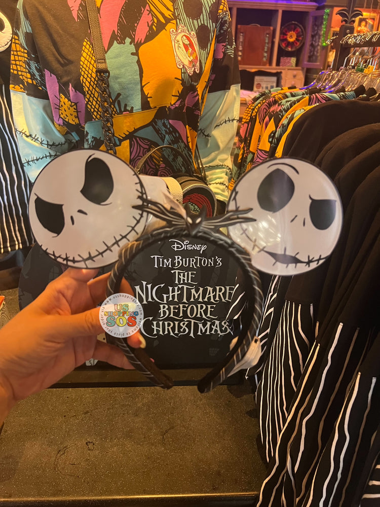 DLR/WDW - Tim Burton’s The Nightmare Before Christmas - Jack Skellington Ears Headband