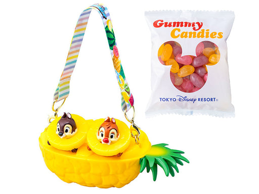 TDR - 2026 Mickey & Friends "Hello Hello Summer!!" Collection x Chip & Dale "Pineapple" Shaped Candy Bucket (Release Date: Jun 11, 2026)