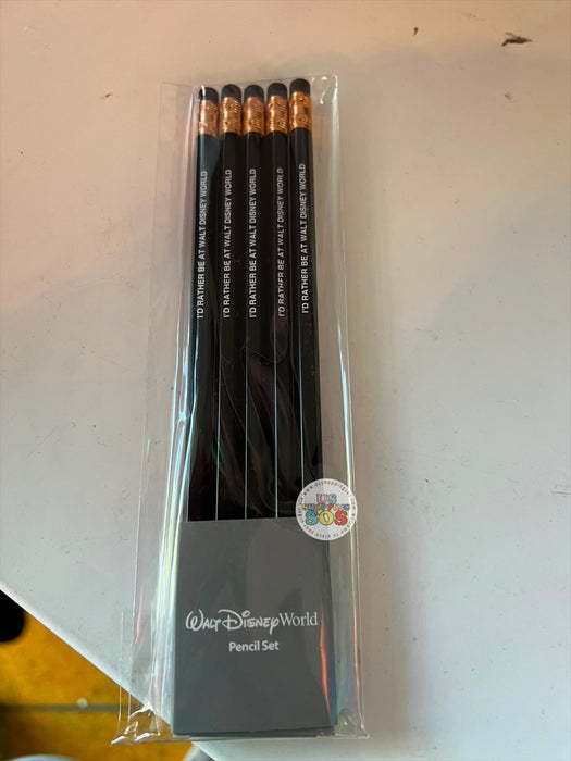 WDW Exclusive - Logo Mania 2026 Parks After Dark - Black Park Logo Pencil