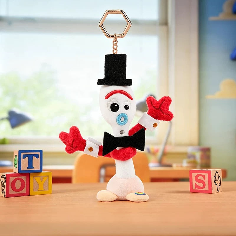 China Exclusive Potdemiel - Toy Story 5 Forky Plush Keychain