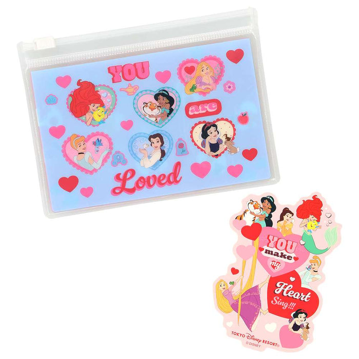 TDR - 2026 Disney Princess "You are Loved!" Collection x Stickers & Zip Case Set (Release Date: Jul 16, 2026)