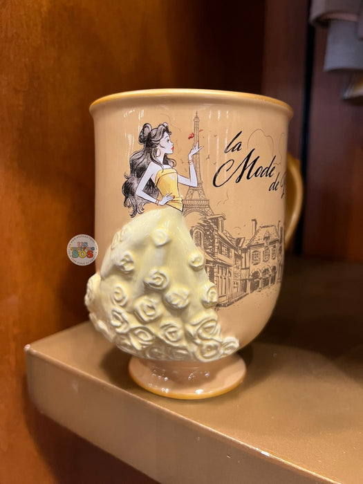 WDW - Epcot World Showcase France 🇫🇷 - Belle La Mode de Paris - Embossed Dress Mug