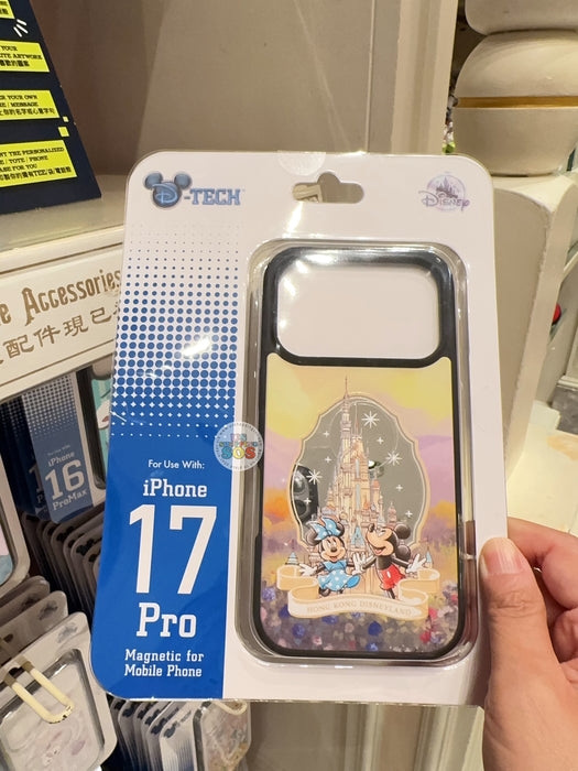HKDL - 2026 Mickey & Minnie Mouse Disney Castle Flowers Iphone Case
