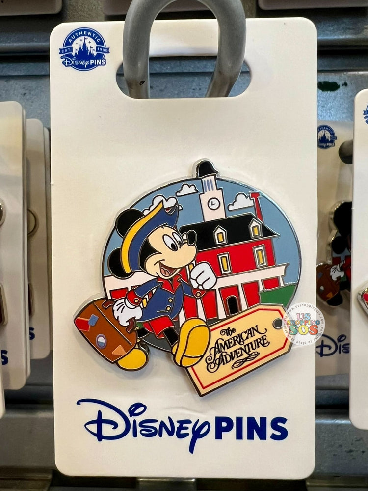 WDW - Mickey Travels Around the World - The American Adventure Pin