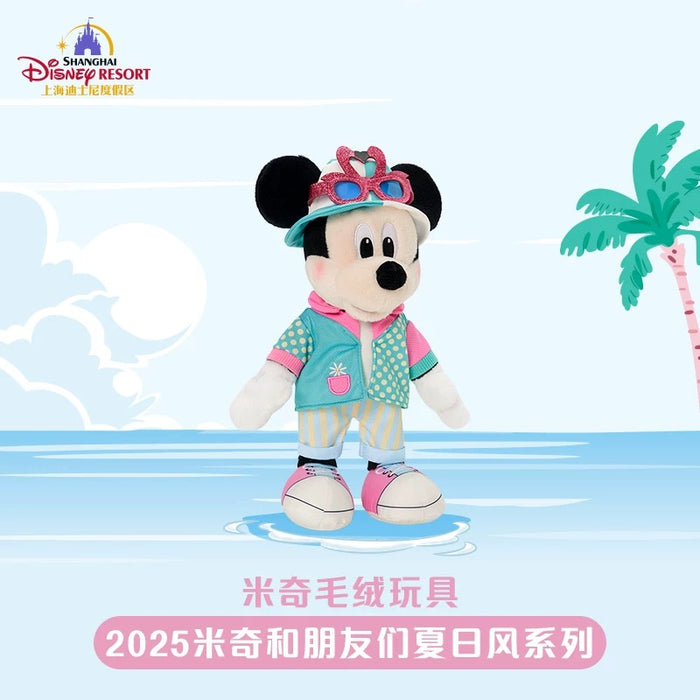 SHDL - 2025 Mickey and Friends Summer Vibes Collection x Mickey Mouse Plush Toy