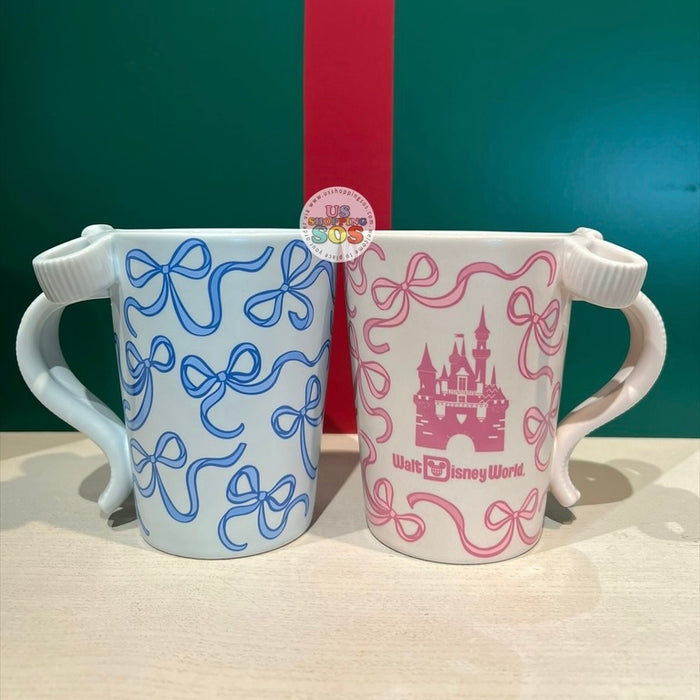 DLR/WDW - Starbucks Castle & Ribbon Park Logo Blue Ceramic Mug