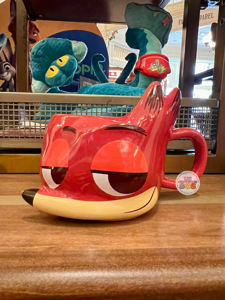 DLR/WDW - Zootopia - Nick Wilde Face Icon 3D Ceramic Mug