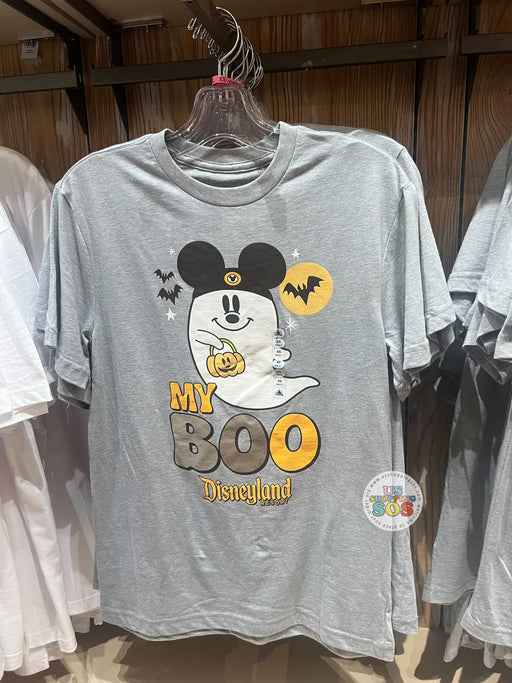 DLR - Disneyland Resort Halloween Mickey My Boo Grey Graphic Tee