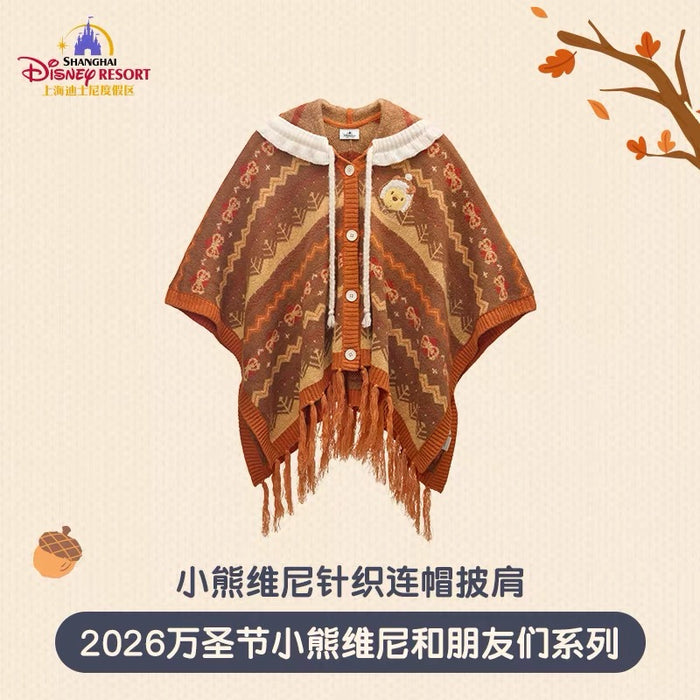 SHDL - 2026 Halloween Winnie the Pooh and Friends Collection x Poncho for Adults (Release Date: Oct 4, 2026)