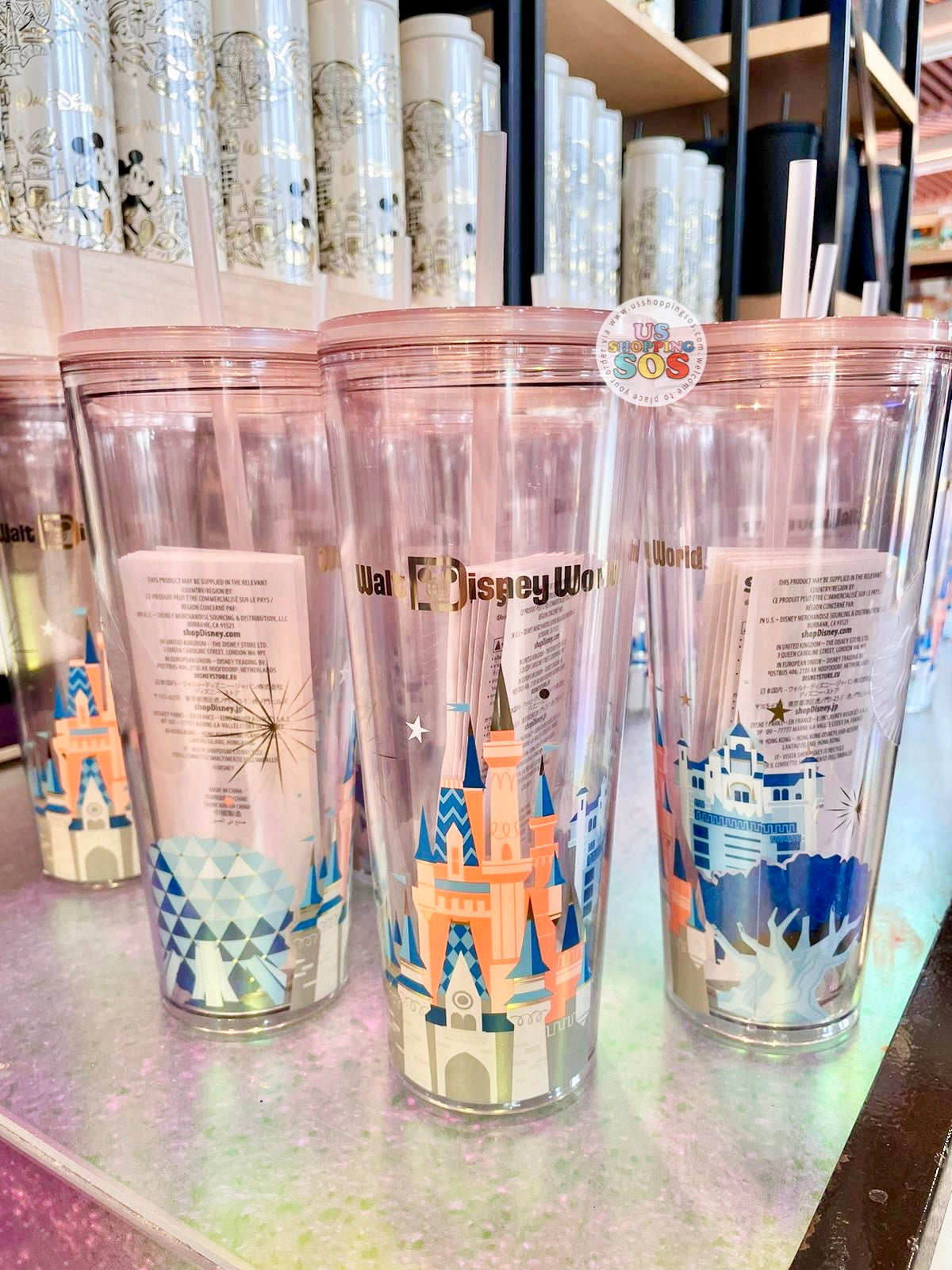 WDW - Disney Park Icons - Starbucks “Walt Disney World” Acrylic