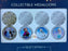 WDW - Color Collectible Medallions 2026 - Epcot Frozen