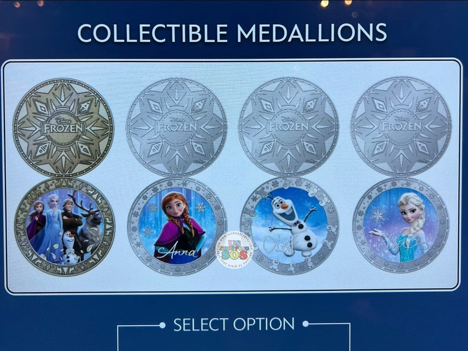 WDW - Color Collectible Medallions 2026 - Epcot Frozen