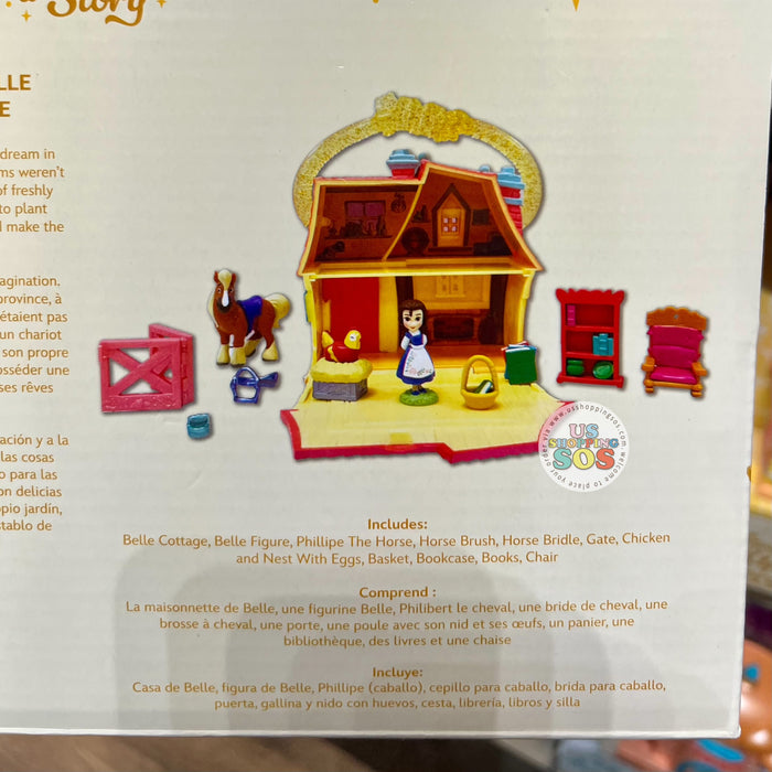 DLR/WDW - Disney Once Upon a Story - Belle Cottage Micro Playset