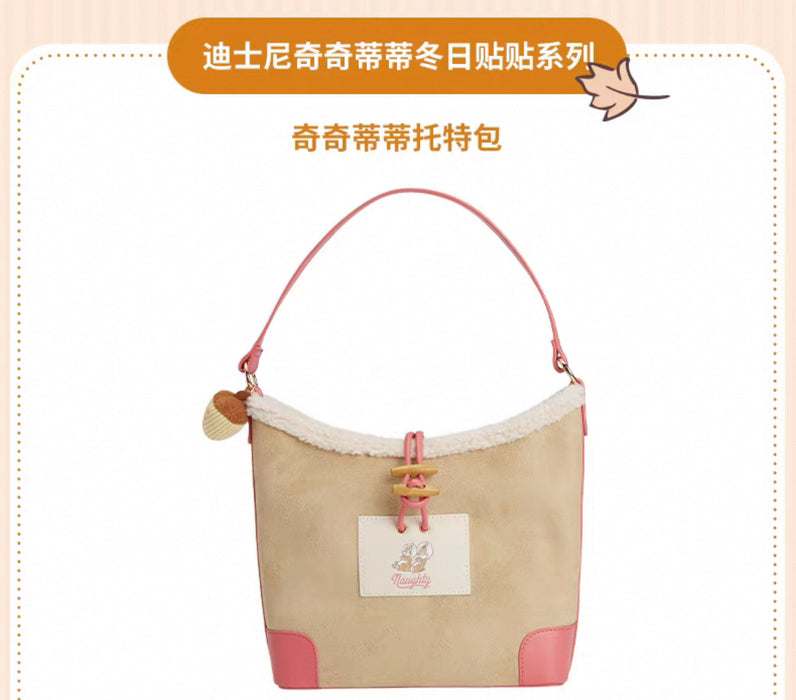 SHDS - Chip & Dale Winter Stick Together Collection x Chip & Dale Tote Bag (Release Date: Sept 30, 2025)