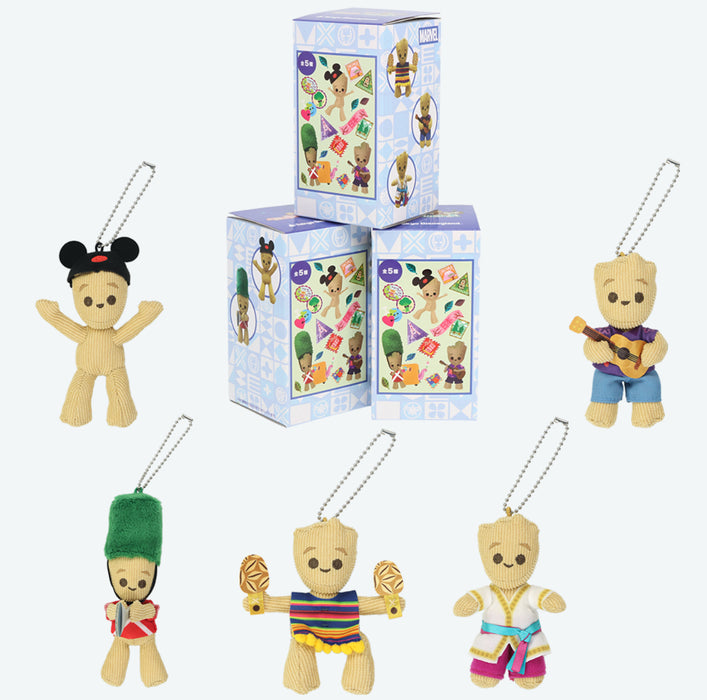 TDR - "It's a Small World with Groot x Marvel" Collection x Mystery Plush Keychain Single Box (Release Date: Dec 26, 2025)