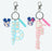 TDR - Mickey & Minnie Mouse Tokyo Disneyland Logo "Kanji and Katakana" Keychains Set of 2