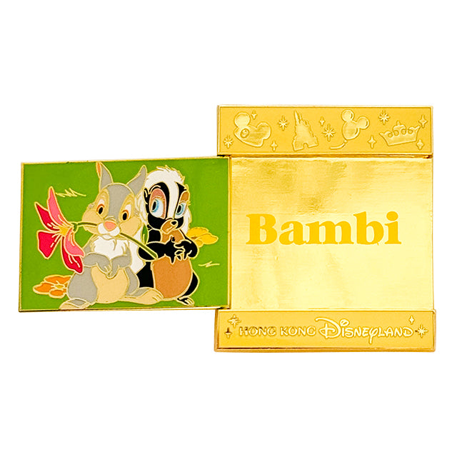 HKDL - Flipping Slide Collection - Bambi Limited Edition 500 Pin