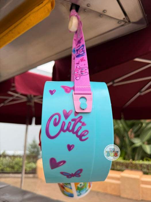DLR/WDW - Sweetheart Moment - Stitch & Angel Heart Shaped Popcorn Bucket