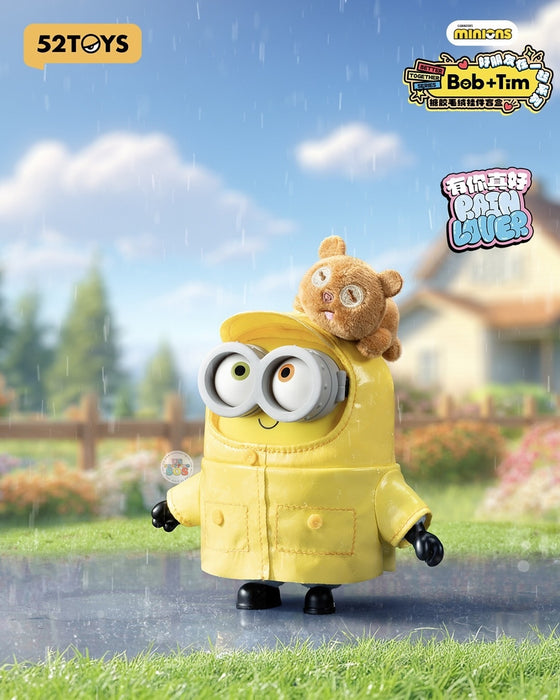 China Exclusive - Bob + Tim ‘Better Together Series’ Vinyl Face Plush Keychain Blind Box (Release Date: Oct 30, 2025)