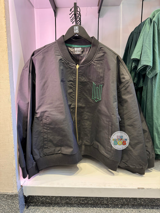 Universal Studios - Wicked - Logo Black Baseball Jacket (Adult)