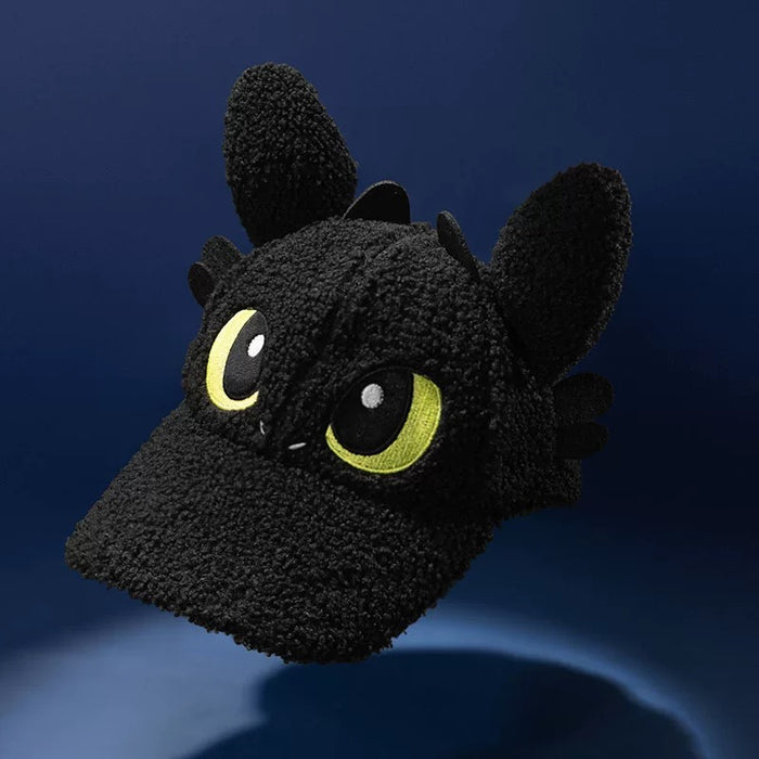 Universal Studio Beijing - How to Train Your Dragon x Toothless Fluffy Hat/Cap for Adults