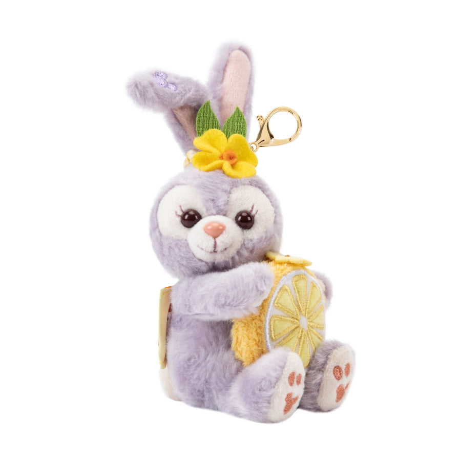HKDL - 2026 Duffy and Friends Lemon Fiesta Collection x StellaLou "Sitting" Plush Keychain