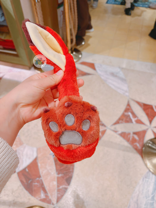 LSHDL - Zootopia Nick Wilde 3D Ear-Shaped Plush Warm Earmuffs