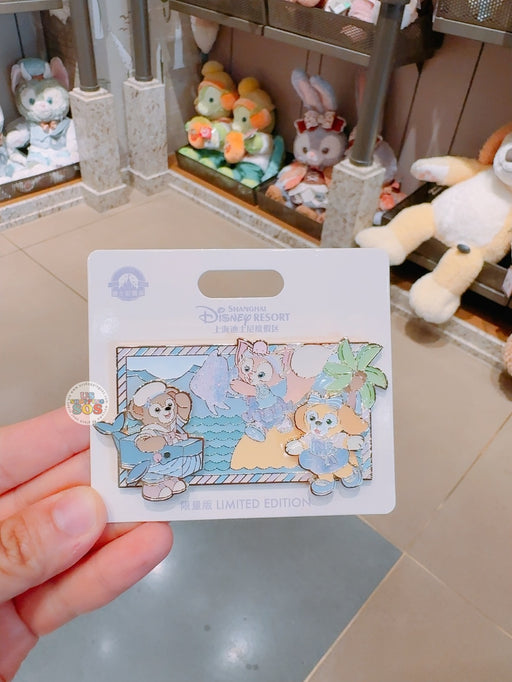 SHDL - 2025 Duffy & Friends Summer Ocean Collection x Duffy, CookieAnn & LinaBell Limited Edition 300 Pin Badge