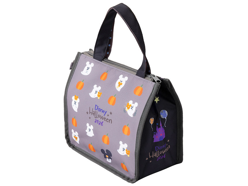 TDR - 2026 Disney Halloween x Mickey & Minnie Mouse 'Scared Ghost & Pumpkin Lantern Collection x Souvenir Insulated Lunch Bag (Release Date: Sept 15, 2026)