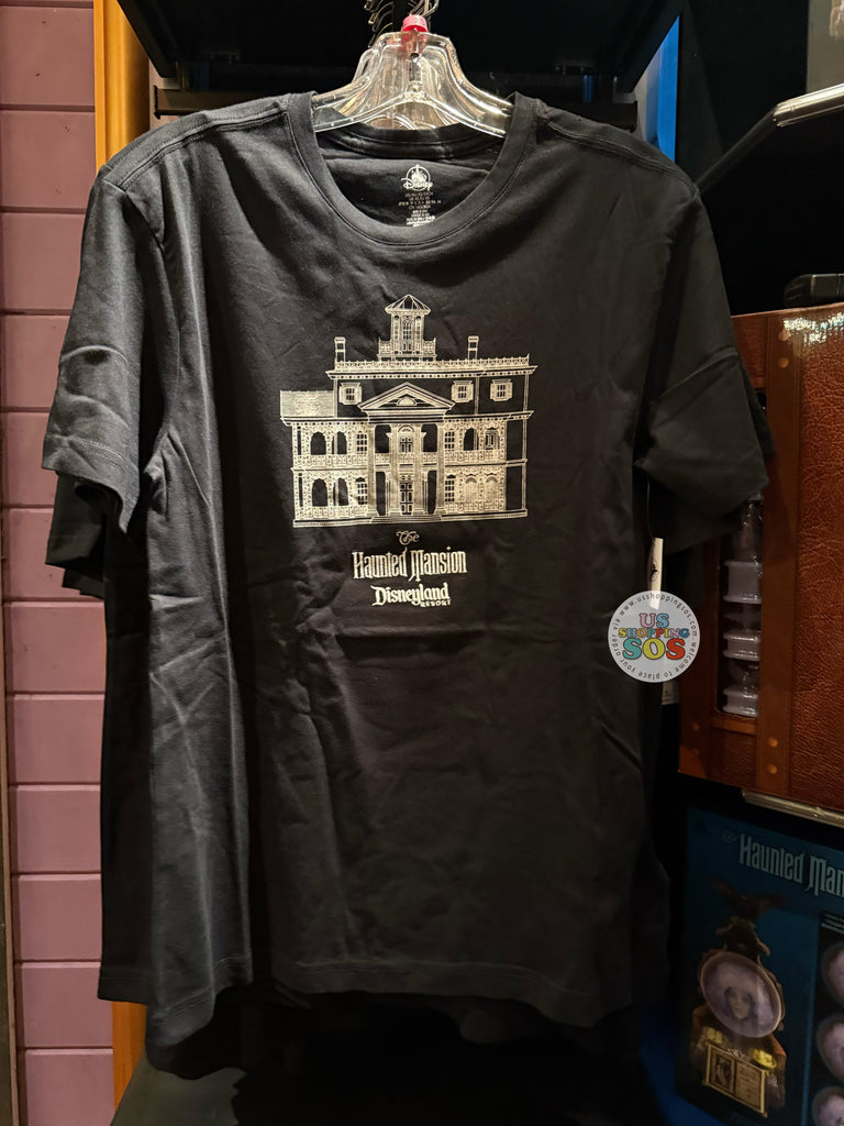 Disneyland Haunted Mansion Tシャツ Lサイズ 黒 DLR/WDW - The Haunted Mansion - The Mansion's Blueprint Black T