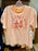 DLR/WDW - Disney Park Icon & Logo Peach Graphic Tee (Adult)