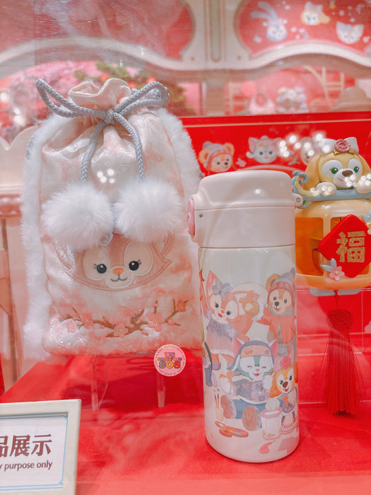 SHDL - 2026 Lunar New Year Duffy & Friends Collection x Duffy & Friends Stainless Steel Bottle & Drawstring Bag Set