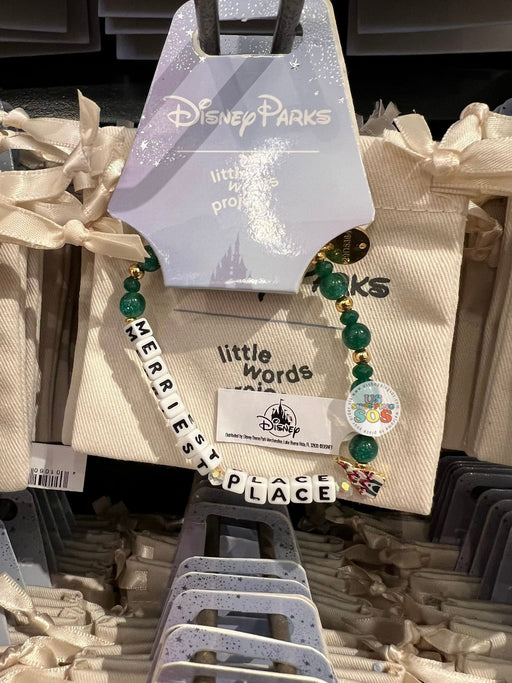 DLR/WDW - Christmas 2025 - Little Words Project - Merriest Place Bracelet