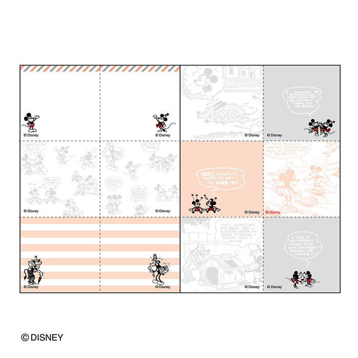 Japan Exclusive - Schedule Book & Calendar 2024 Collection x Mickey Mouse Black Color B6 Weekly Schedule Book
