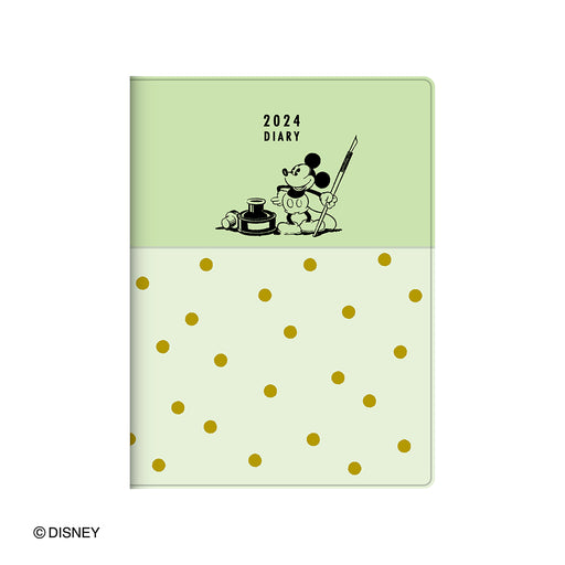 Japan Exclusive - Schedule Book & Calendar 2024 Collection x Classic Mickey Mouse B6 Weekly Schedule Book