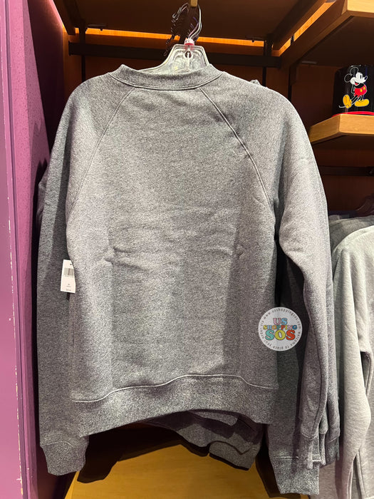 DLR/WDW - Classic Mickey Park Logo Dark Grey Pullover (Adult)