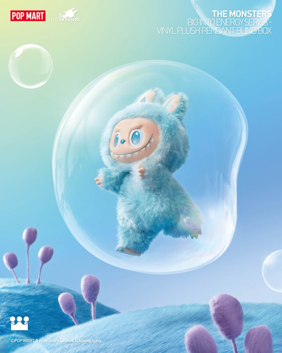 Popmart x The Monster Big into Energy Series Vinyl Plush Pendant Blind Box