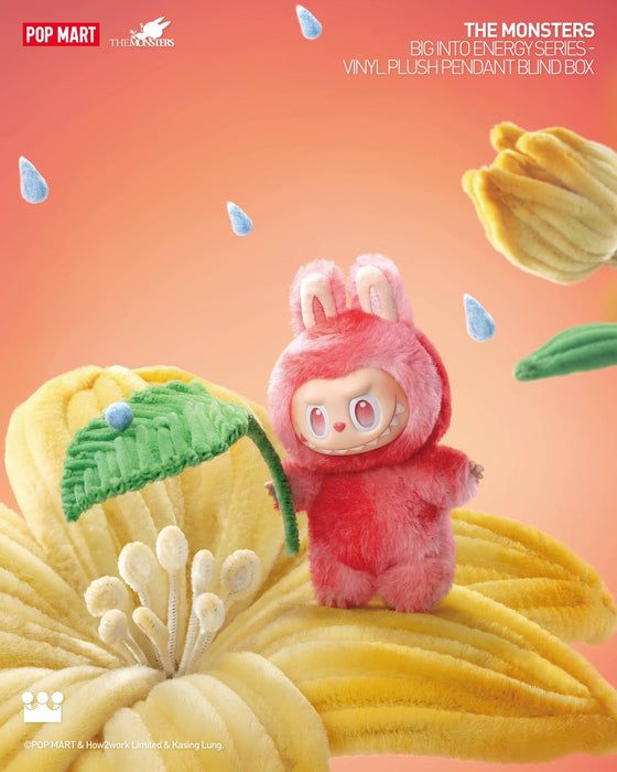 Popmart x The Monster Big into Energy Series Vinyl Plush Pendant Blind Box