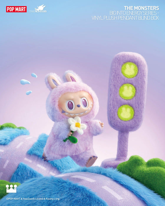 Popmart x The Monster Big into Energy Series Vinyl Plush Pendant Blind Box