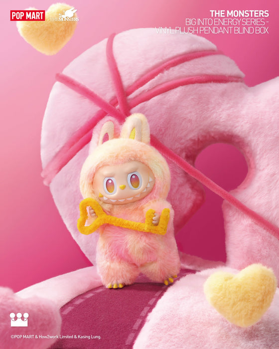 Popmart x The Monster Big into Energy Series Vinyl Plush Pendant Blind Box